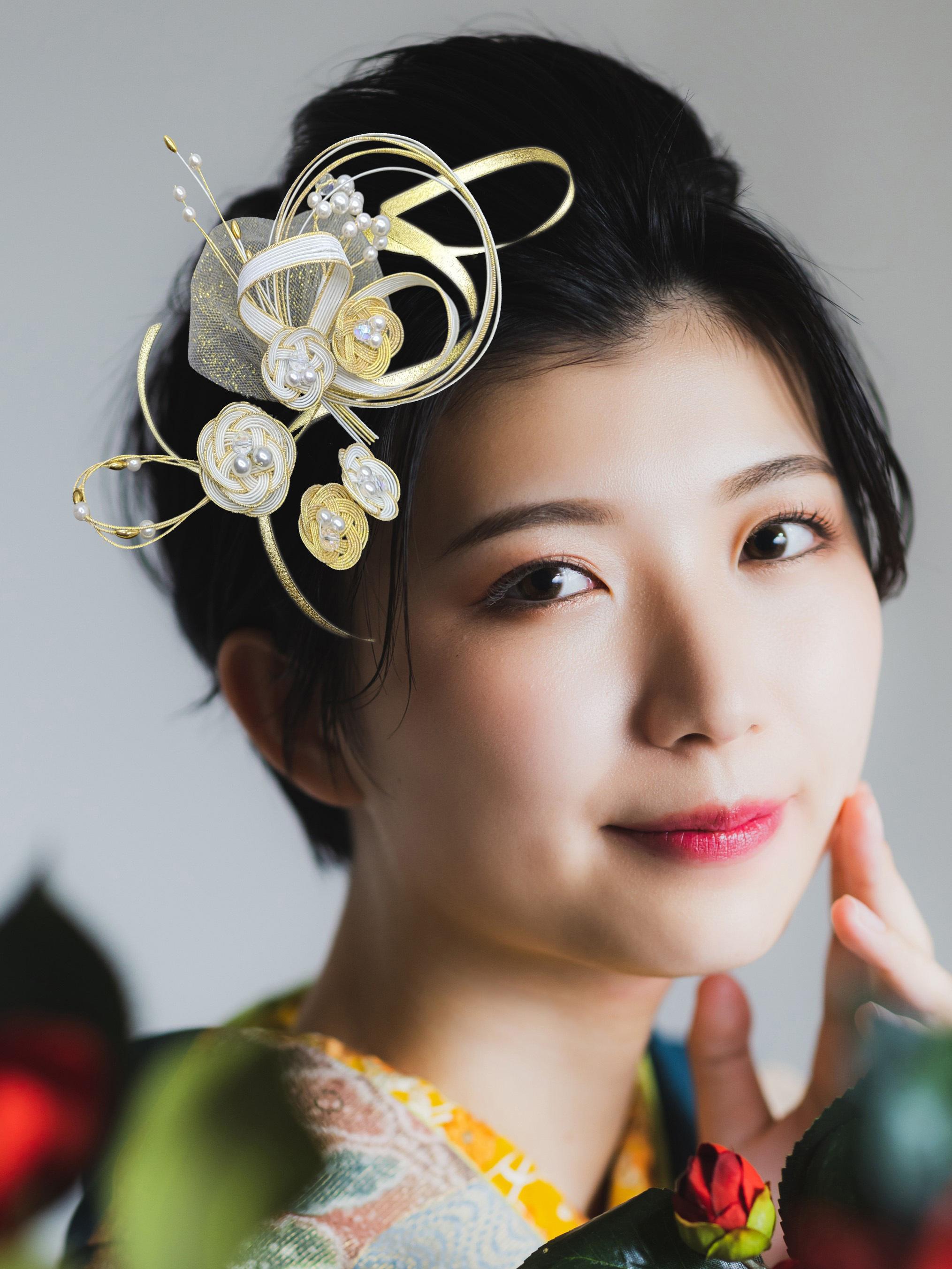 成人式 髪飾り：HANA MOYO ＃980W